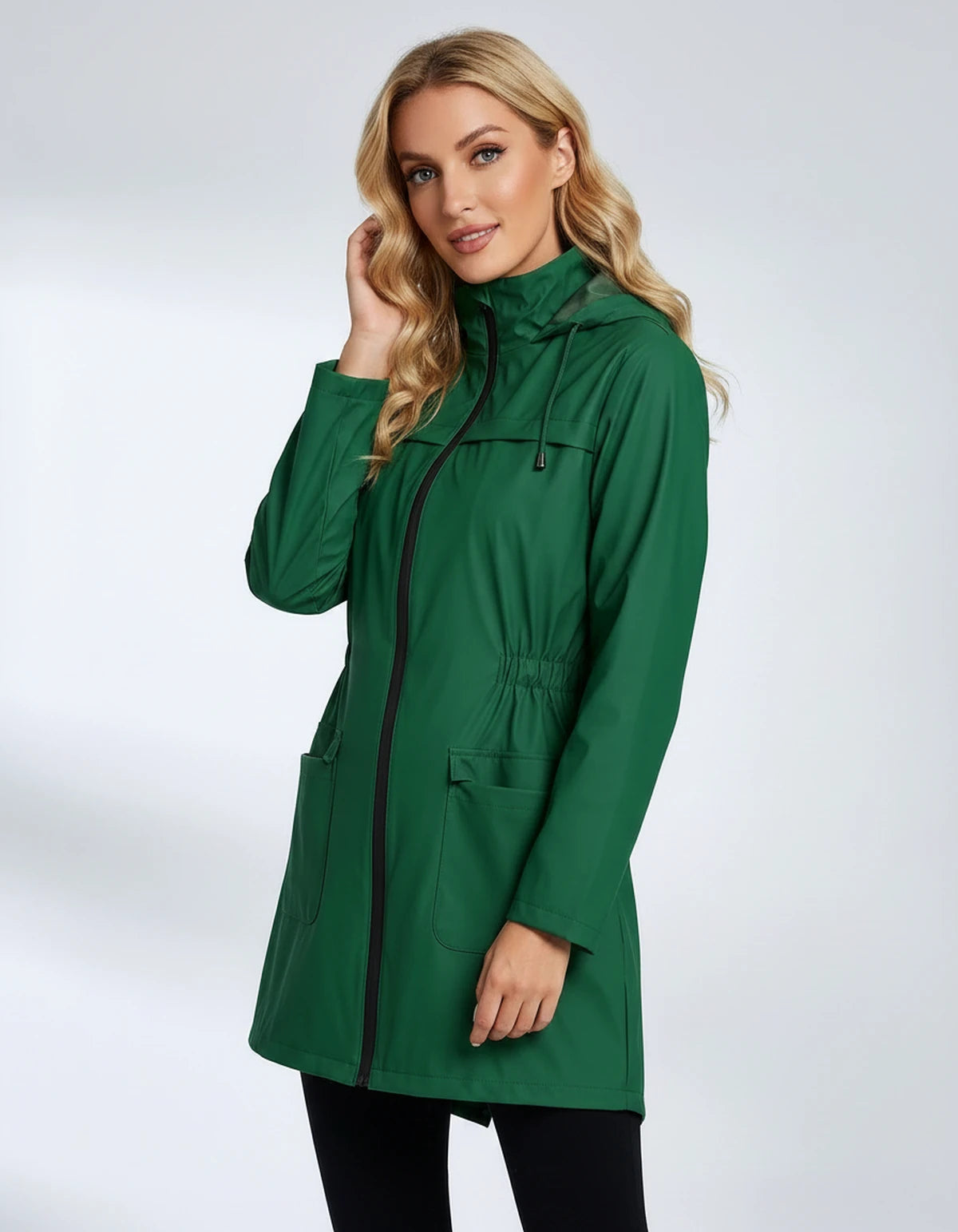 Vendela Coat — Green | SKU: SD-13173-green-XS,SD-13173-green-S,SD-13173-green-M,SD-13173-green-L,SD-13173-green-XL,SD-13173-green-2XL