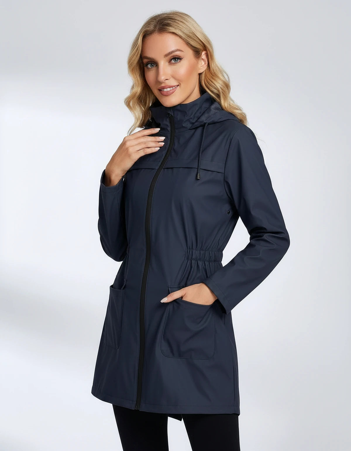 Vendela Coat — Navy Blue | SKU: SD-13173-navyblue-XS,SD-13173-navyblue-S,SD-13173-navyblue-M,SD-13173-navyblue-L,SD-13173-navyblue-XL,SD-13173-navyblue-2XL