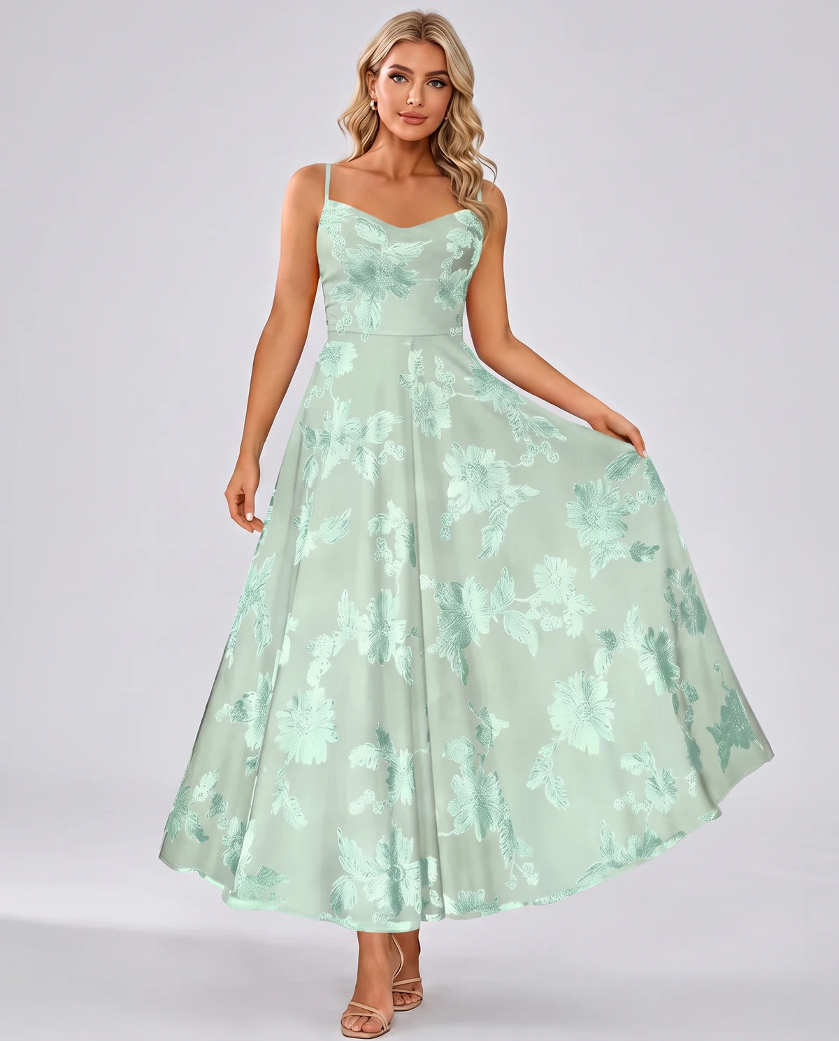Vespertine Maxi Dress — Mint