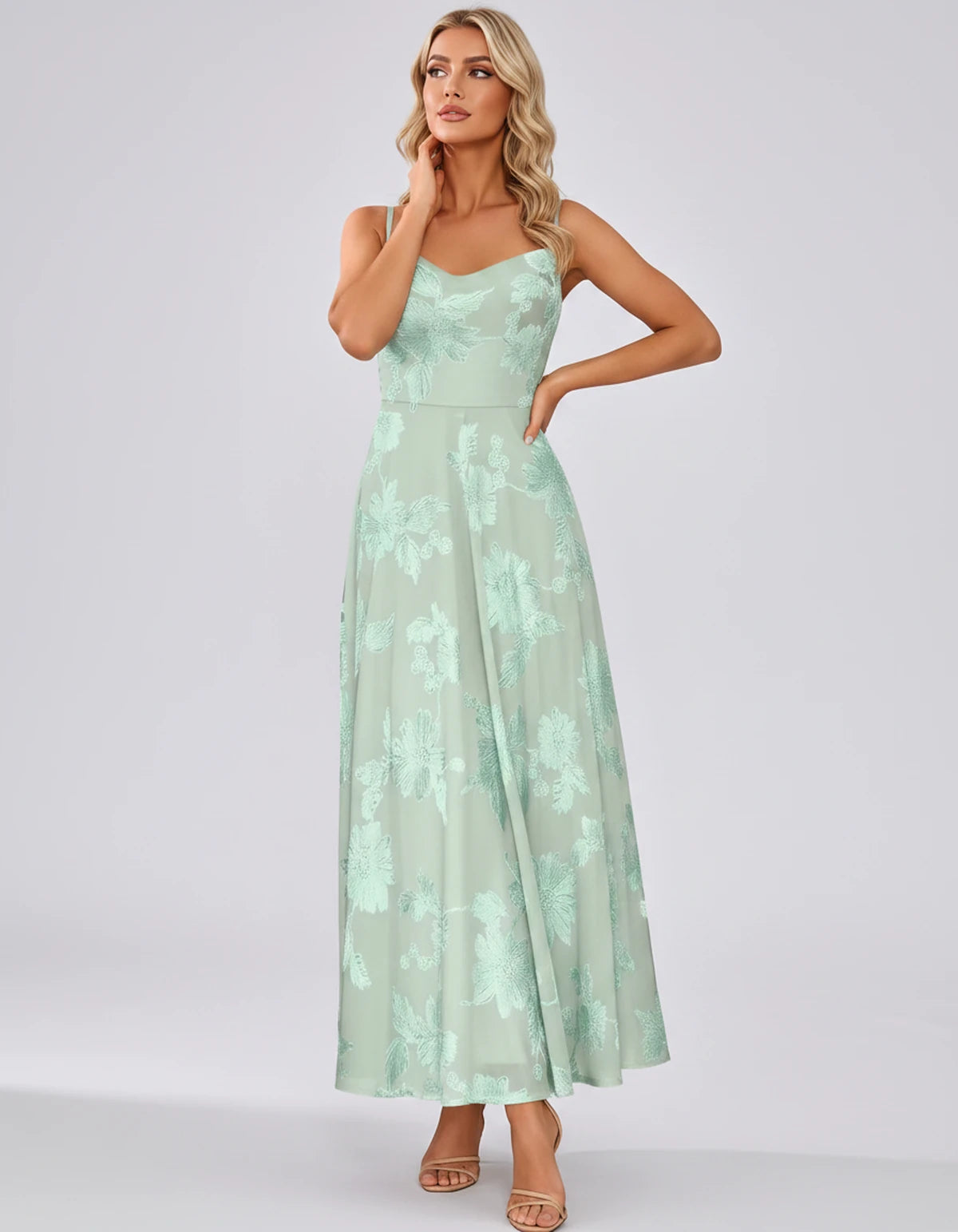 Vespertine Maxi Dress — Mint | SKU: SD-20859-mint-2,SD-20859-mint-4,SD-20859-mint-6,SD-20859-mint-8,SD-20859-mint-10,SD-20859-mint-12,SD-20859-mint-14,SD-20859-mint-16,SD-20859-mint-16W,SD-20859-mint-18W,SD-20859-mint-20W,SD-20859-mint-22W