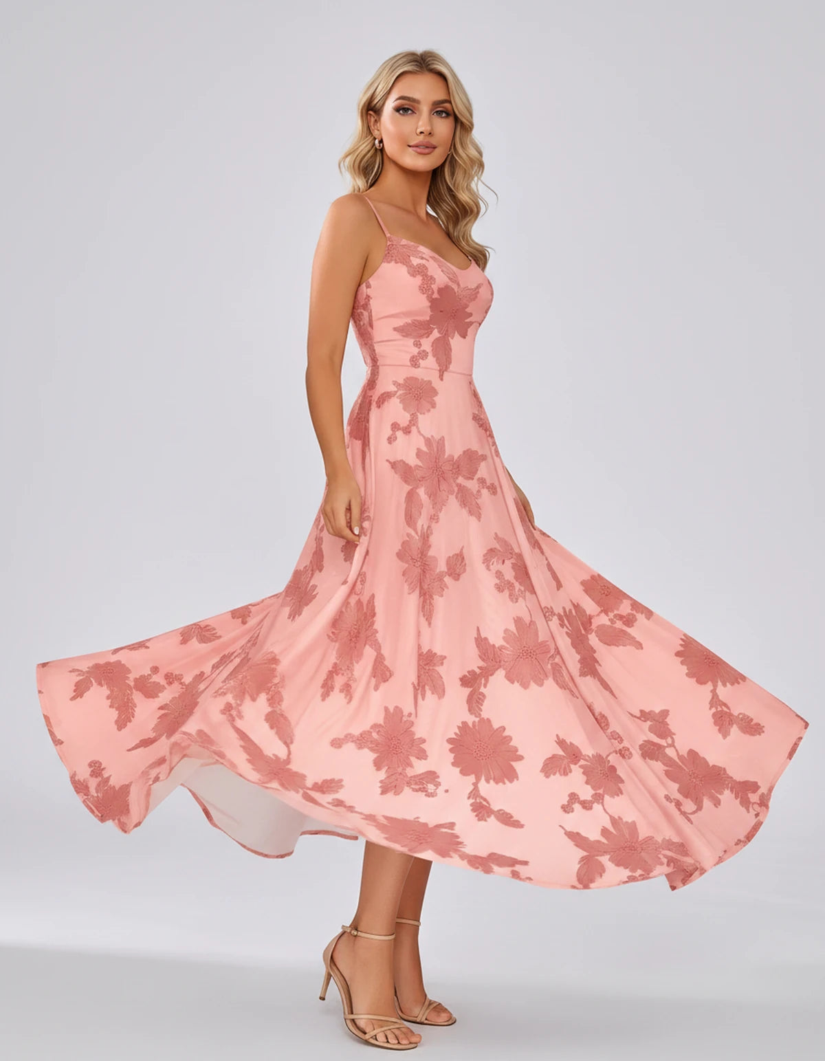 Vespertine Maxi Dress — Rose | SKU: SD-20859-rose-2,SD-20859-rose-4,SD-20859-rose-6,SD-20859-rose-8,SD-20859-rose-10,SD-20859-rose-12,SD-20859-rose-14,SD-20859-rose-16,SD-20859-rose-16W,SD-20859-rose-18W,SD-20859-rose-20W,SD-20859-rose-22W