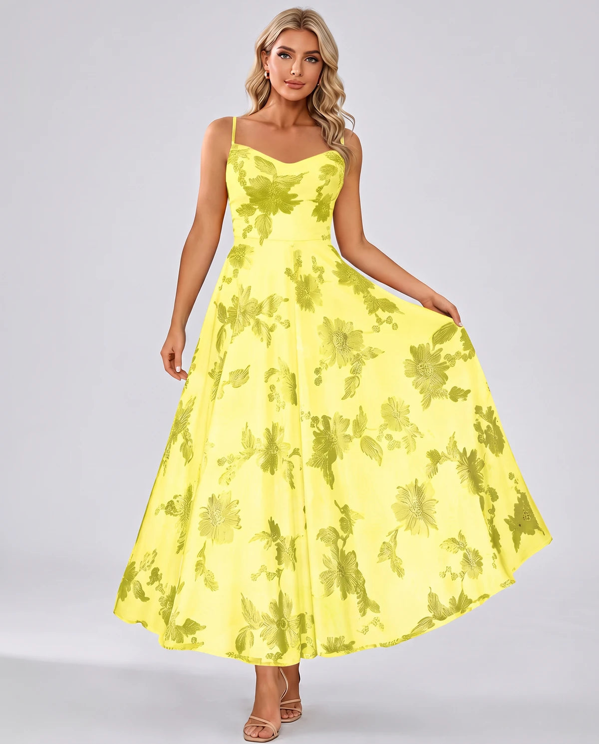 Vespertine Maxi Dress — Yellow