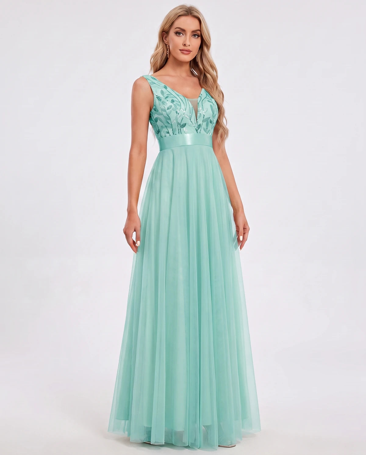 Zinnia Maxi Dress — Green