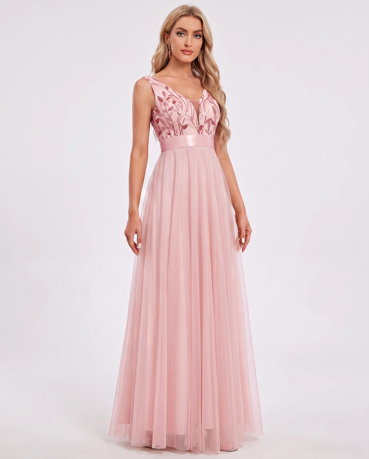 Zinnia Maxi Dress — Pink