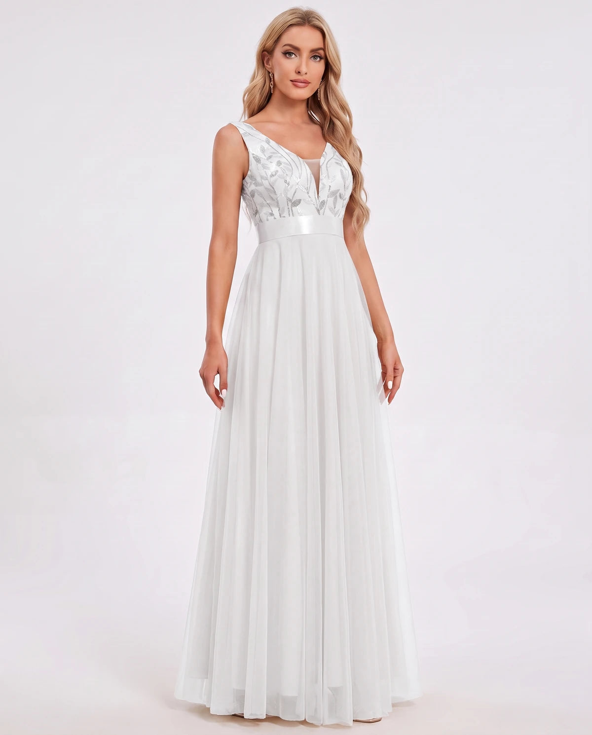 Zinnia Maxi Dress — White